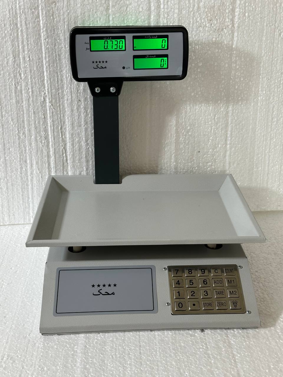 ترازو ۷۰ کیلوگرم علمک دار تمام فلزی محک